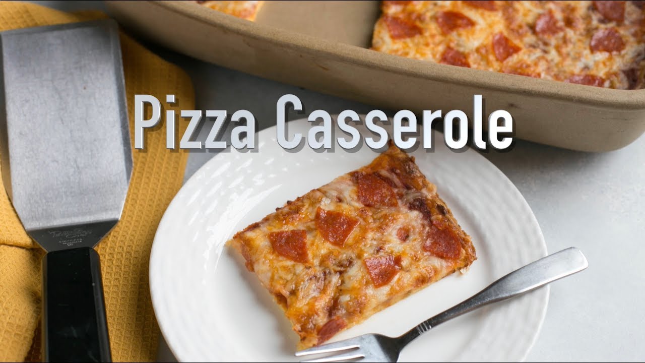 Low Carb Pizza Casserole Recipe