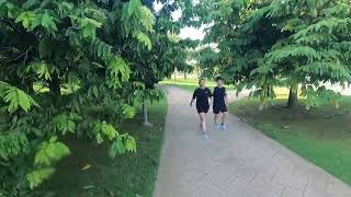 【公園ランニング (Running)】Anjung Floria