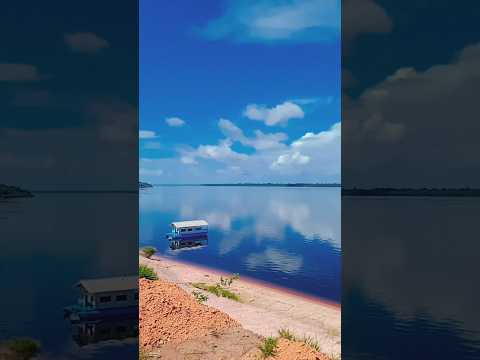 Gente olha o Rio Negro, aqui no Amazonas - Novo Airão.