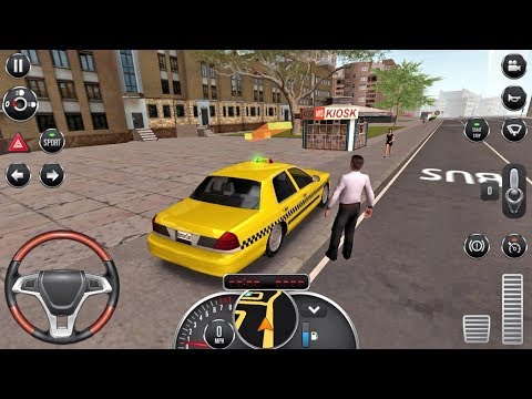 Taxi Sim 2016 #3 - Android IOS gameplay walkthrough