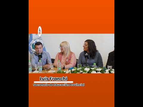Villa Reducción: Luis Franchi - Secretario de Educación de la Provincia de Córdoba