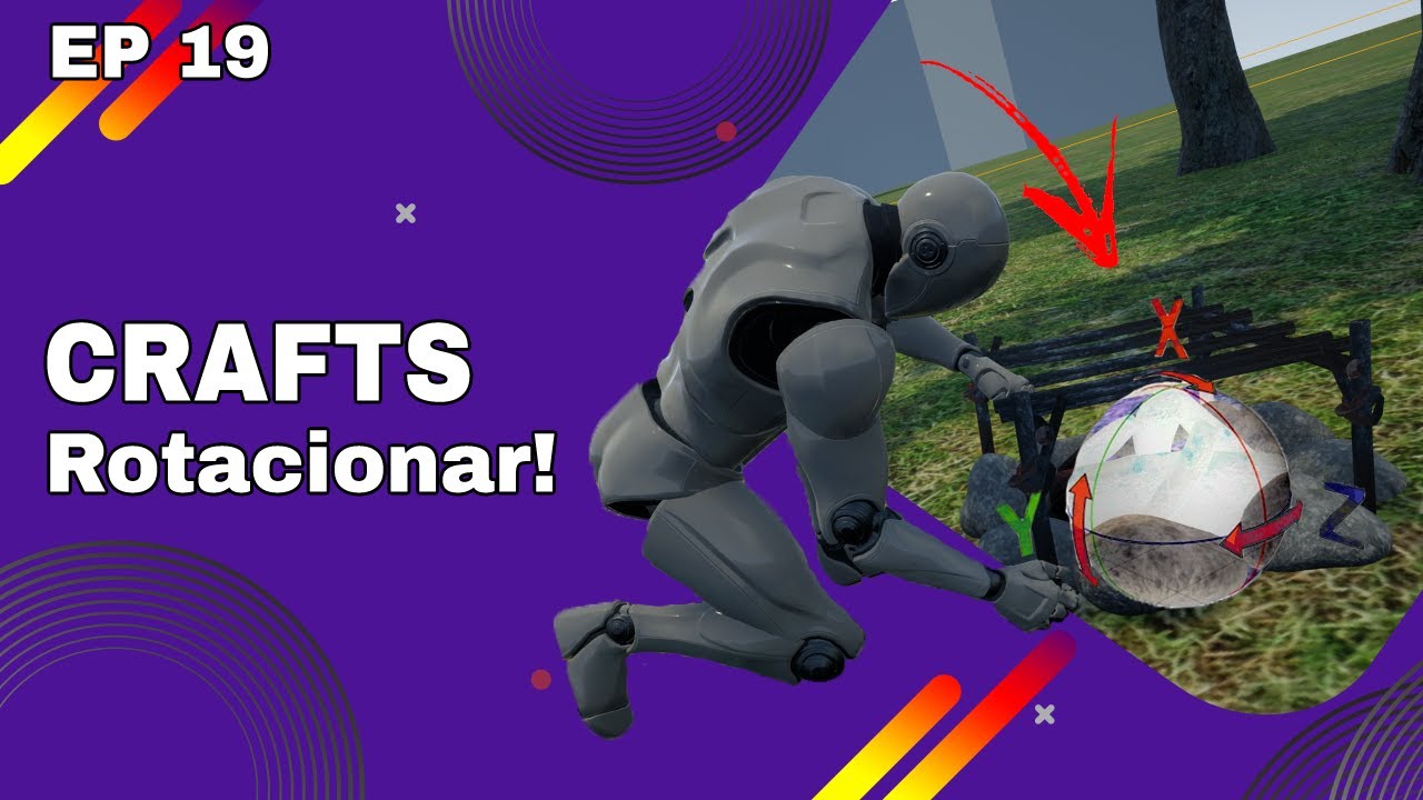 Unreal Engine Tutorial: Adicionando Rotação em Itens de Craft para Maior Personalização!