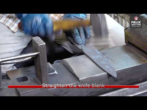 Технология производства немецких ножей FELIX