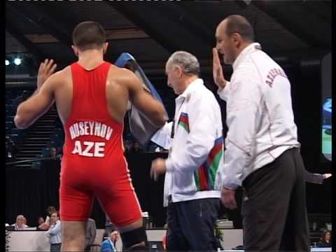 WC-2009 / Rafik Huseynov (AZE) - Juan Jose Ruiz (ESP) GR 74 kg 1/16 final