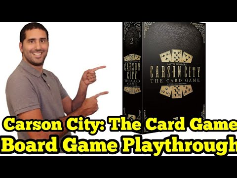 Carson City the Card Game Playthrough (Solo) - YouTube