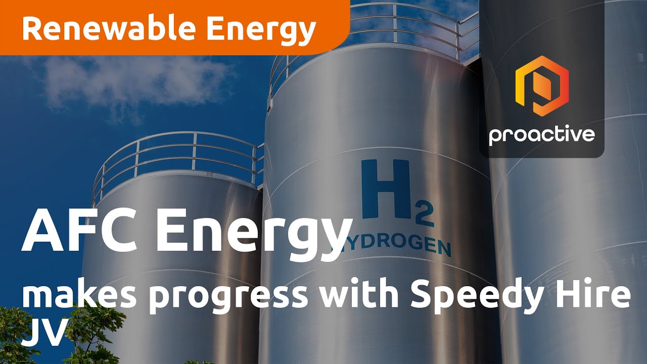 AFC Energy makes progress with Speedy Hire JV; receives first commercial order