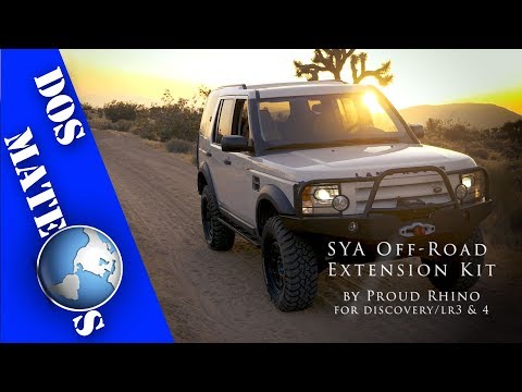 Land Rover Discovery/LR3 & LR4 - Proud Rhino SYA Off Road Extension Kit | INSTALL/How-To | [4K]