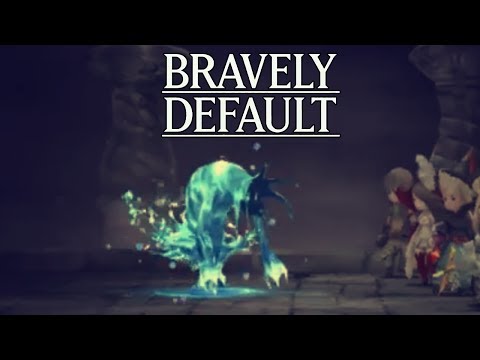 Let's Play Bravely Default Part 36 Water Temple Boss Battle & Chapter 3- Gameplay Walkthrough