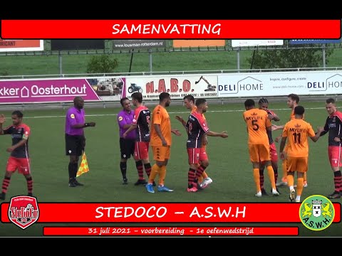 Samenvatting SteDoCo - A.S.W.H (31/07/21, oefenwedstrijd)