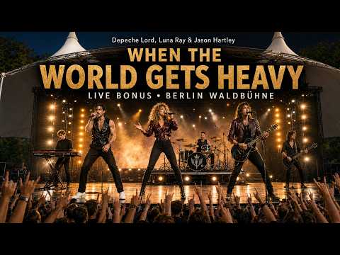 Depeche Lord, Luna Ray & Jason Hartley – When the World Gets Heavy (Live Bonus Berlin Waldbühne)