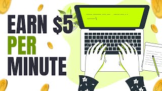 Get Paid $5 Per MINUTE Typing CAPTCHA! (Type Words To Earn Money Online)