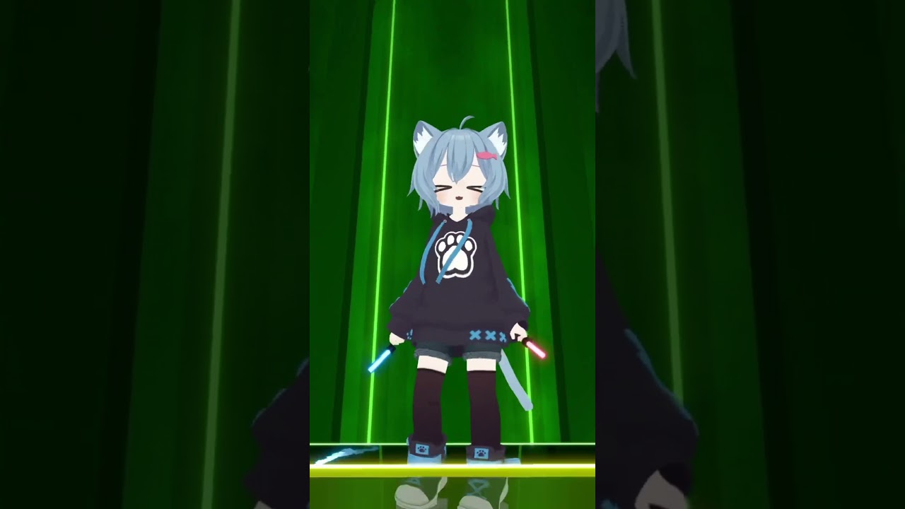 【前面ver】おしゃれ番長 VRゲームで踊ってみた #ビートセイバー #Fefy 【BeatSaber / VR】