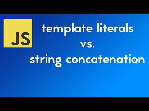 Difference Between String Concatenation And Template Literals Javascriptshortscodingprogramming