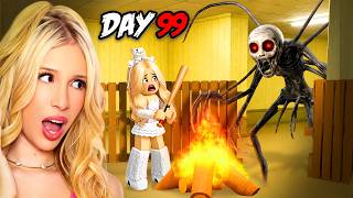 Surviving 99 NIGHTS in the BACKROOMS... *INSANE*