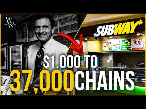 From $1,000 To More Than 37,000 Subway Shops Worldwide (Fred DeLuca Story)