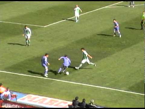 Expulsión Carlos (Getafe 'B' 4-0 Extremadura UD) J27