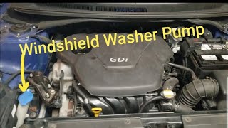 WINDSHIELD WASHER PUMP REPLACEMENT
