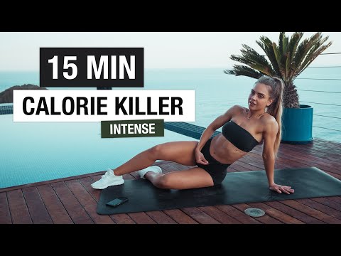 No Equipment FULL BODY CARDIO WORKOUT / 15 MIN HIIT