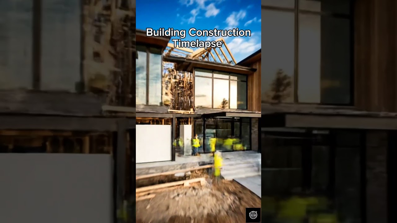 house construction timelapse #chatgpt #veo3 #construction #ai
