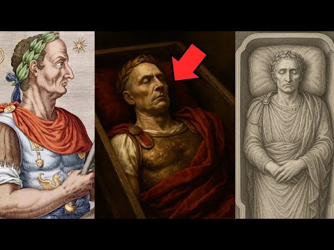 Ouverture du cercueil de Jules César - L'empereur romain