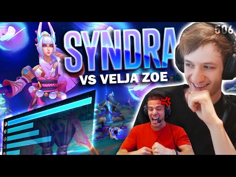 THIS IS HOW I BROKE VELJA 💔 THE FUNNIEST GAME EVER 😁 - SYNDRA IS THE MOST OP MIDLANER