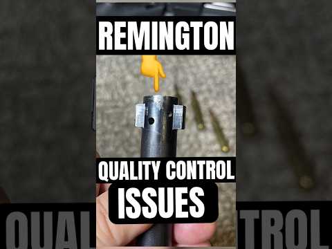 Is the quality and craftsmanship of REMINGTON rifles on the decline??