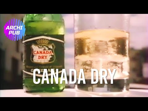 Publicité soda au gingembre Canada Dry “ça ressemble à de l’alcool …” - 1986
