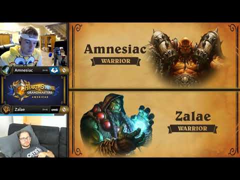 Match of the Day: Amnesiac vs Zalae - Hearthstone Grandmasters Americas S2 2019 - Week 1