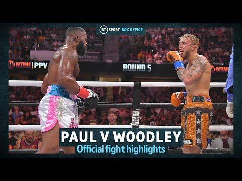 Jake Paul v Tyron Woodley | Official Fight Highlights