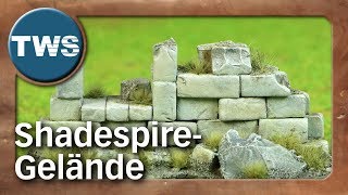 Tutorial: Warhammer Underworlds-Gelände / terrain / Shadespire, Direchasm (Tabletop-Zubehör, TWS)