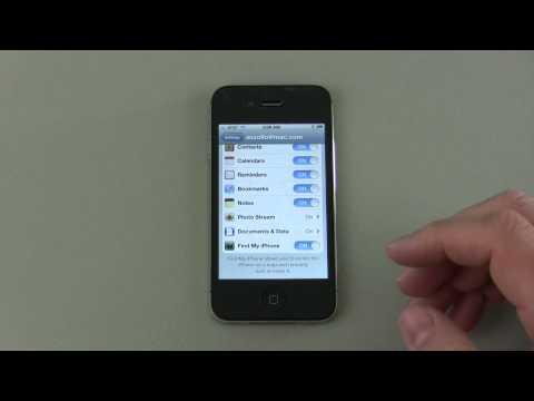 comment installer icloud sur iphone 4