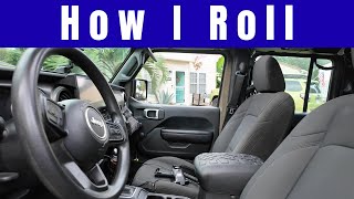 Overland Setup Inside My Jeep Gladiator