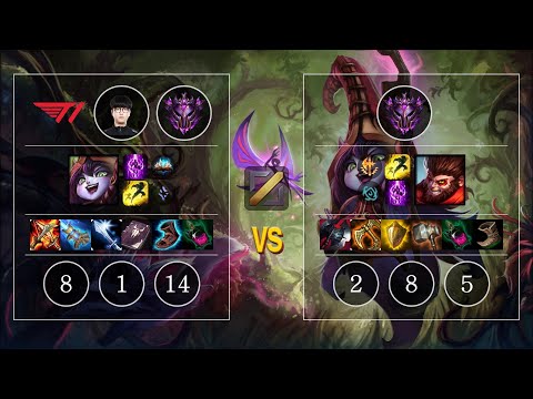T1 Roach Lulu vs Wukong Mid - KR Patch 10.12