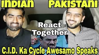 CID Roast | Awesamo Speaks | Indian Pakistani Reaction Together (2018)