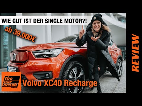 Volvo XC40 Recharge Pure Electric im Test (2022) Wie GUT ist der Single Motor?! Fahrbericht | Review