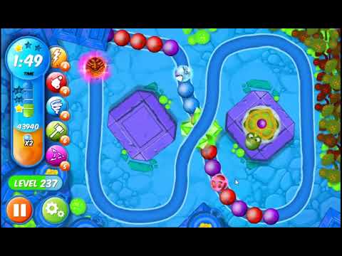 Marble Woka Woka Level 237 - NO BOOSTERS 🐢 | SKILLGAMING ✔️