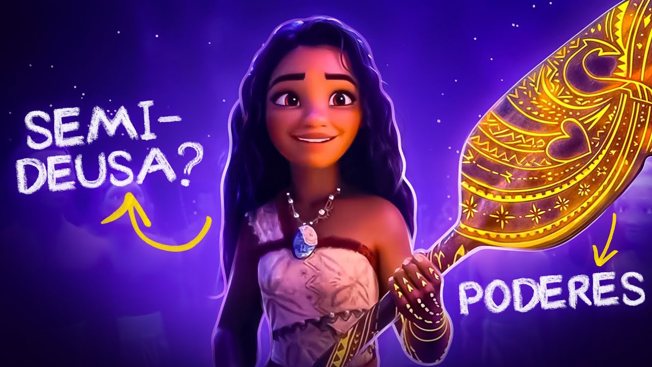 MOANA É SEMI-DEUSA? QUAIS OS PODERES DELA? 👀 - final de Moana 2 explicado