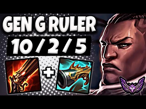 Lucian vs Caitlyn ADC [ Gen G Ruler ] Korea Master Patch 14.24 ✅