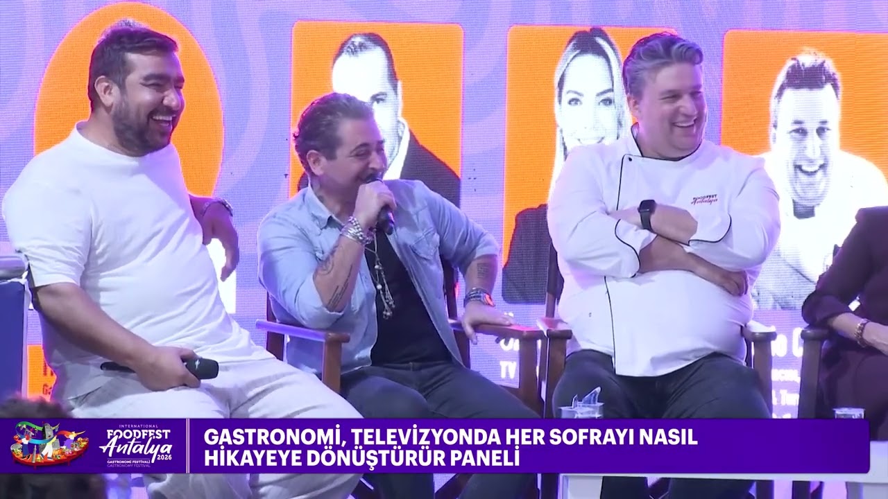 GASTRONOMİ, TELEVİZYONDA HER SOFRAYI NASIL HİKAYEYE DÖNÜŞTÜRÜR PANELİ
