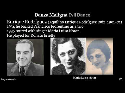 Danza Maligna (Evil Dance) Enrique Rodríguez Sinfonía De Arrabal, Edgardo Donato, 1940