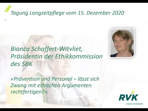 Referat Bianca Schaffert-Witvliet, RVK Tagung Langzeitpflege 2020