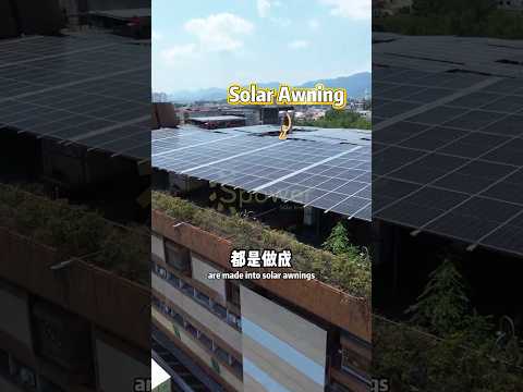 Solar Panels as an Awning?! ☀️☂️
