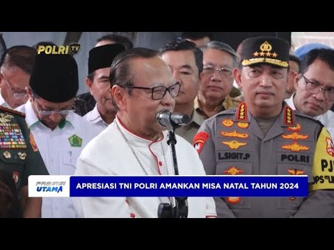 APRESIASI USKUP AGUNG INDONESIA PENGAMANAN MISA NATAL TAHUN 2024