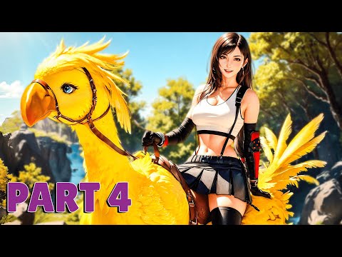 FINAL FANTASY 7 REBIRTH - 100% Platinum Walkthrough - CHAPTER 2 No Commentary (4K 60FPS PS5)