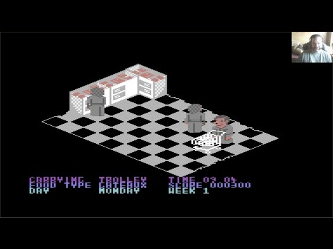 Lukozer Retro Game Review 313 - Super Trolley - Commodore 64