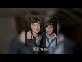 one direction - one thing [ sped up ]