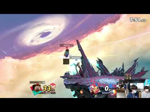 Riddles (Terry テリー) vs. Acola / あcola (Steve スティーブ) - Gimvitational Friendlies - Part 5