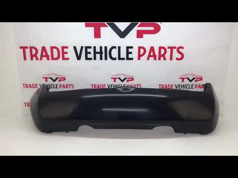 Fits Nissan Micra 2003-2006 Rear Bumper No Pdc Holes Not Primed video