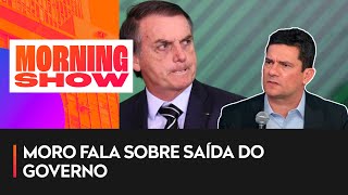 ‘Eu não traí ninguém, o que eu fiz foi…’; Moro explica saída do governo Bolsonaro