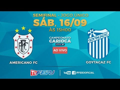 TV FERJ - AMERICANO X GOYTACAZ - SEMIFINAL CARIOCA B1